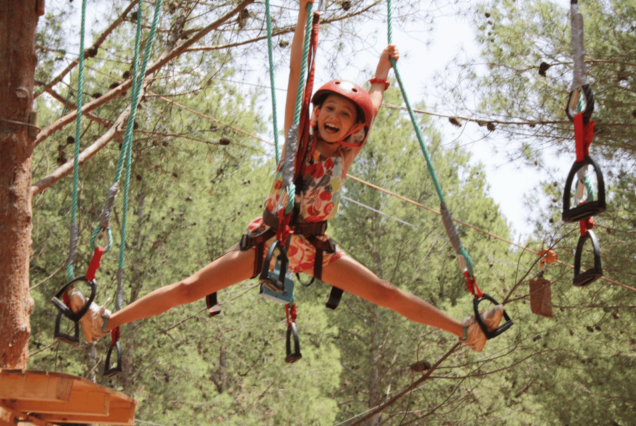 Zip Line Adventure at Les Terres d'Amanar from Marrakech